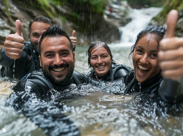 canyoning team building Genève